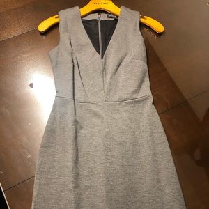 Banana republic gray dress size zero.